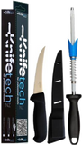 Boning or Sticking Knife, Sheath and VSharpener Gift set